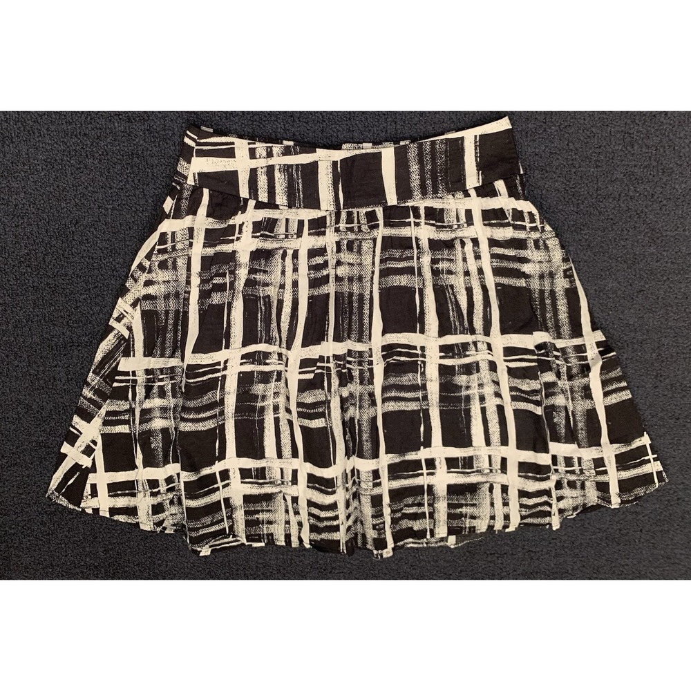 Mini Skirt Women's‎ Size Small Black White Clueless Y2K 90s